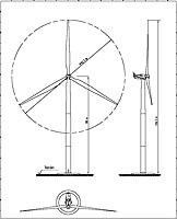 Skica vtrn elektrrny